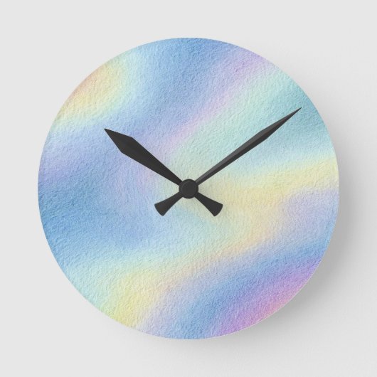 Horloge Ronde Pastel Sky Drift (Recto)