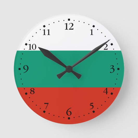 Horloge Ronde Patriotic Bulgarian (Recto)