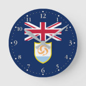 Horloge Ronde Patriotic Flag (Recto)