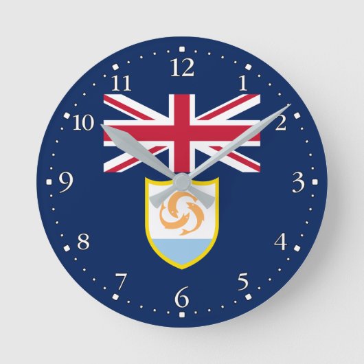 Horloge Ronde Patriotic Flag (Recto)