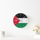Horloge Ronde Patriotic Jordan Flag (Maison)