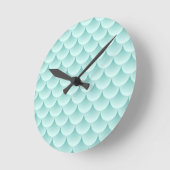 Horloge Ronde Pattern de Fish (Angle)