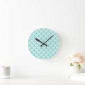 Horloge Ronde Pattern de Fish (Maison)