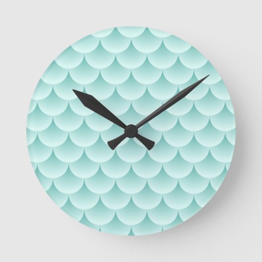 Horloge Ronde Pattern de Fish (Recto)