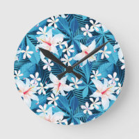 Pattern tropical hibiscus