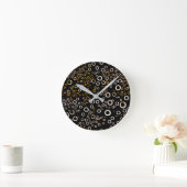 Horloge Ronde Patterns de Cute (Maison)