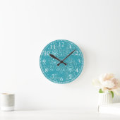 Horloge Ronde Patters de Damask (Maison)