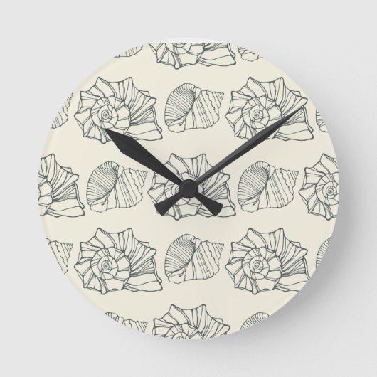 Horloge Ronde Patters de Shell (Recto)