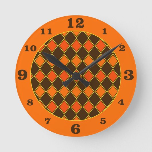 Horloge Ronde Patters de Spice (Recto)