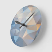 Horloge Ronde Patters triangulaires (Angle)