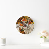 Horloge Ronde Paul Cezanne Pomples Oranges Impressionnisme (Maison)