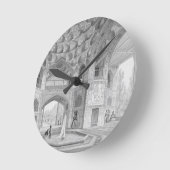 Horloge Ronde Pavillon des Huit Paradis, à Ispahan, de (Angle)