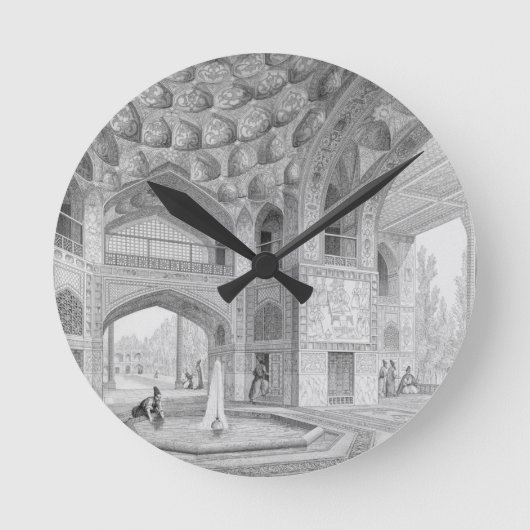 Horloge Ronde Pavillon des Huit Paradis, à Ispahan, de (Recto)