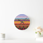 Horloge Ronde Paysage (Maison)