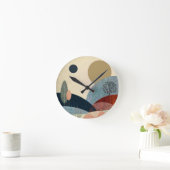 Horloge Ronde Paysage de Imaginaire Hills (Maison)
