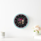 Horloge Ronde Peace Wall Clock (Maison)