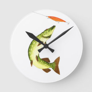Horloge Ronde Pêche
