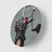 Horloge Ronde Pêche terminée (Angle)