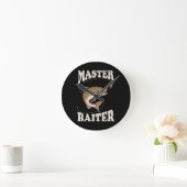 Horloge Ronde Pêcheur d'appât Maître (Maison)