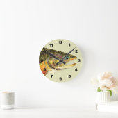 Horloge Ronde Pêcheur de truite brook (Maison)