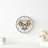 Horloge Ronde PEEGASUS of Clock (Maison)
