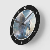 Horloge Ronde Pégase (Angle)