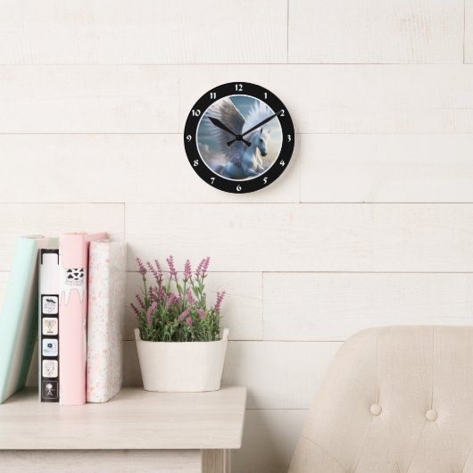 Horloge Ronde Pegasus (Salle de lecture)