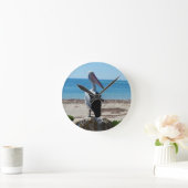 Horloge Ronde Pelican on Beach Rock (Maison)