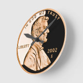 Horloge Ronde Penny (Angle)