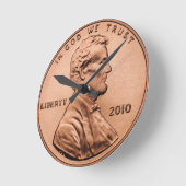 Horloge Ronde Penny (Angle)