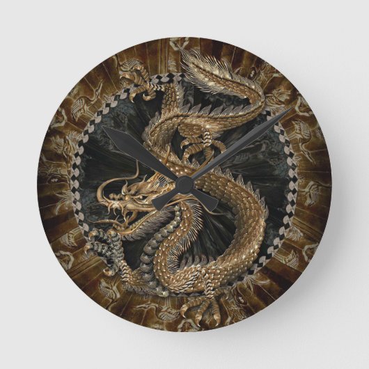 Horloge Ronde Pentagramme dragon (Recto)