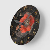 Horloge Ronde Pépites célestes (Angle)