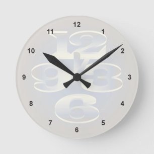 Horloge Ronde perle de cinq minutes