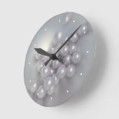 Horloge Ronde Perles (Angle)