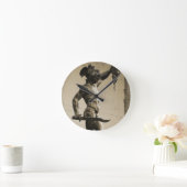 Horloge Ronde Persée avec la tête de Medusa (Maison)