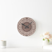 Horloge Ronde Persian Rug Wall Clocks (Maison)