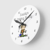 Horloge Ronde Personnaliser (Angle)