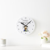 Horloge Ronde Personnaliser (Maison)