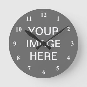 Horloge Ronde Personnaliser de la conception d'horloge de