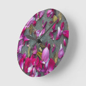 Horloge Ronde Pétales de danse I (Angle)