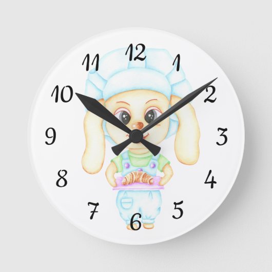 Horloge Ronde Petit boulanger (Recto)