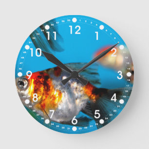 Horloge Ronde Petit Fish
