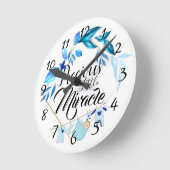 Horloge Ronde Petit miracle précieux (Angle)