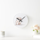 Horloge Ronde Petit oiseau de chouette (Maison)
