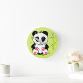 Horloge Ronde Petit Panda (Maison)