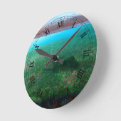 Horloge Ronde Phantastes : L'horloge de l'île (Angle)