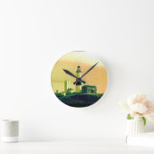Horloge Ronde phare (Maison)