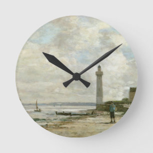 Horloge Ronde Phare chez Honfleur, 1864-66 (huile sur le
