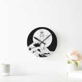 Horloge Ronde Phare de Bell Rock en Écosse (Maison)