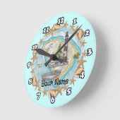 Horloge Ronde Phare de la Caroline du Sud (Angle)